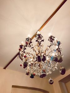 Photo "Nordic bud metal chandelier suitable for living room"