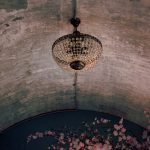 Prachtige Art Deco Bloemen Plafondlamp