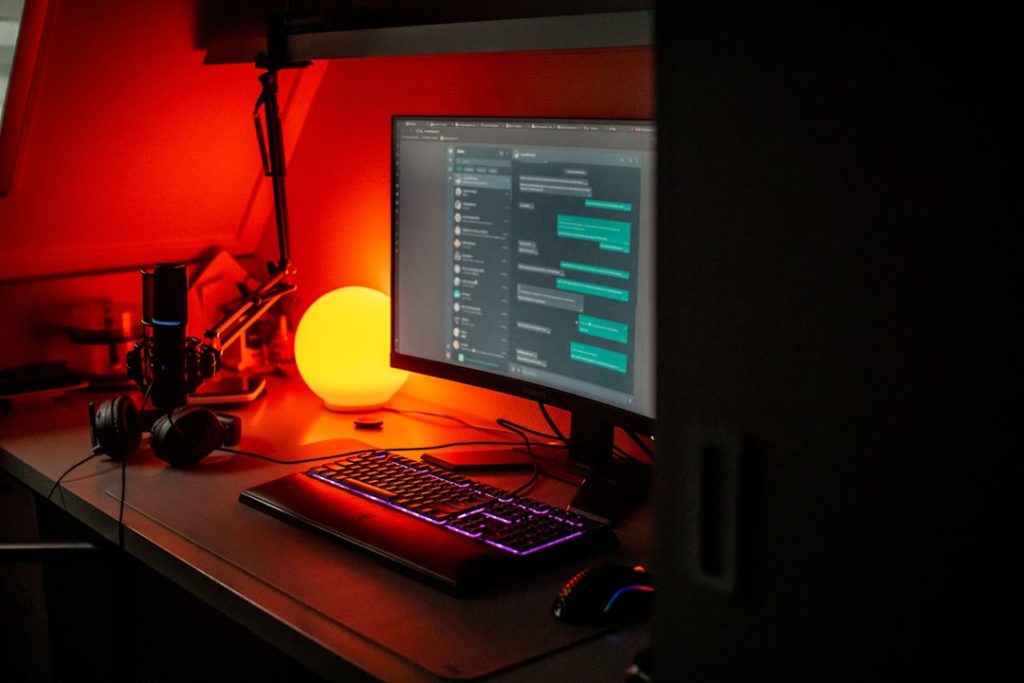 Photo Gaming Desk Lamp